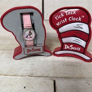 Dr Seuss Tick Rock Wrist Clock VTG NIB Needs New Battery  Fast Shipping
